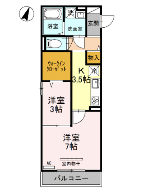 ルシエール氷川の間取り|間取りです！