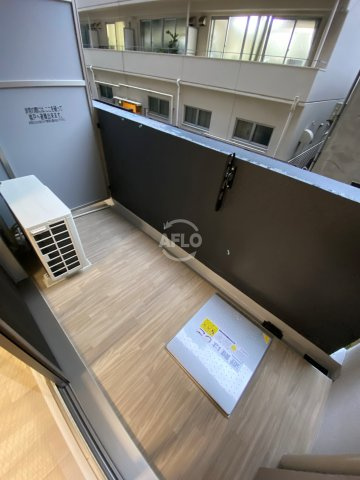 プレサンス堺筋本町エグゼブランのバルコニー|プレサンス堺筋本町エグゼブラン　バルコニー