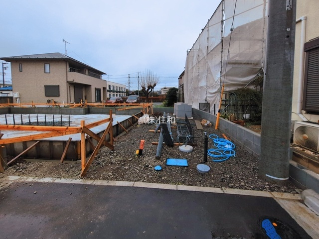【新築分譲住宅】ふじみ野市仲２丁目の前面道路含む現地写真