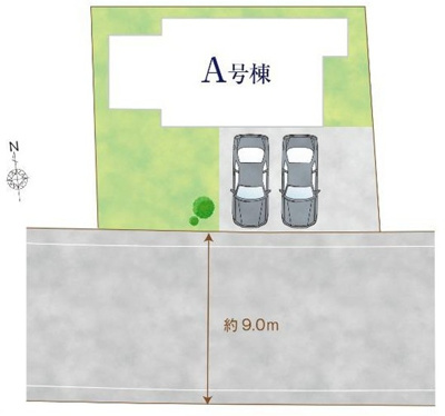 【区画図】 | 綾瀬市綾西4丁目  新築戸建  全1棟