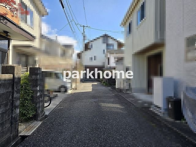 高知市南万々　土地の前面道路含む現地写真