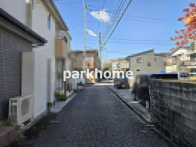 高知市南万々　土地の前面道路含む現地写真