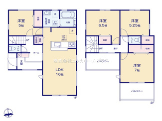 【間取り】 | 東大和市芋窪4丁目　新築戸建　【全12棟】