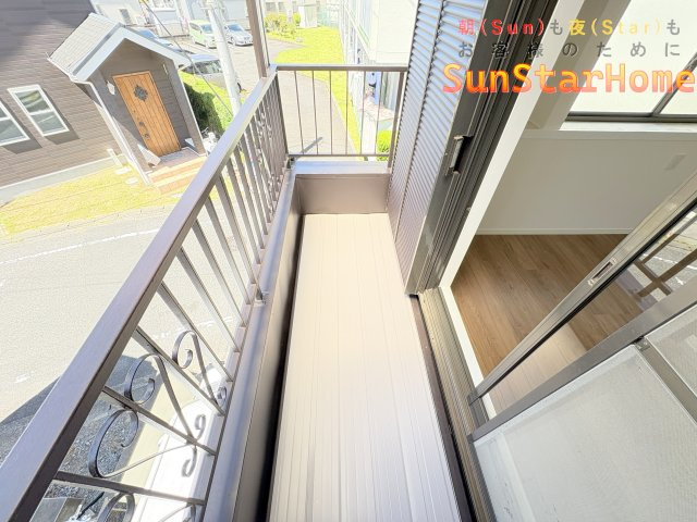 【サンスターホーム】青梅市河辺町6丁目　リフォーム済み中古戸建のバルコニー