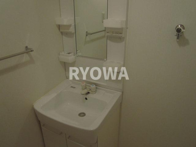 【洗面所】 | 神明3丁目賃貸住宅 | 掲載の写真は退去前の写真となります。