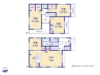 【間取り】 | 東大和市芋窪4丁目　新築戸建　【全12棟】