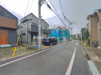 【前面道路含む現地写真】 | 東大和市芋窪4丁目　新築戸建　【全12棟】