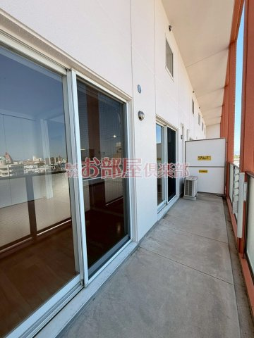 メルローズアソウのバルコニー|お洗濯にも便利なバルコニー付き