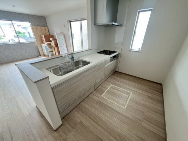 ハートフルタウン宜野湾市嘉数　E号棟のキッチン|2026/6/11　現地写真