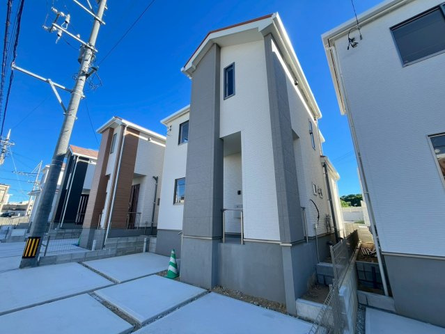 ハートフルタウン宜野湾市嘉数　E号棟の外観|7/7（月）外観・駐車場完成いたしました！いつでも内覧可能です！