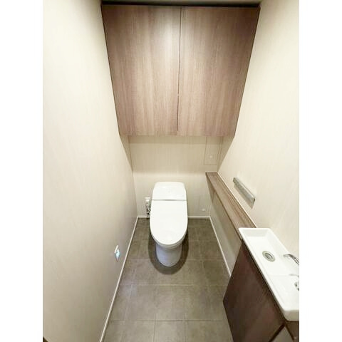 藤沢市羽鳥１丁目の賃貸マンションのトイレ