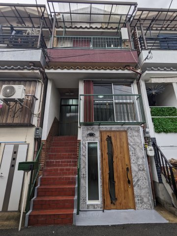 大阪府八尾市上之島町南3丁目　戸建の外観|おしゃれな外観です