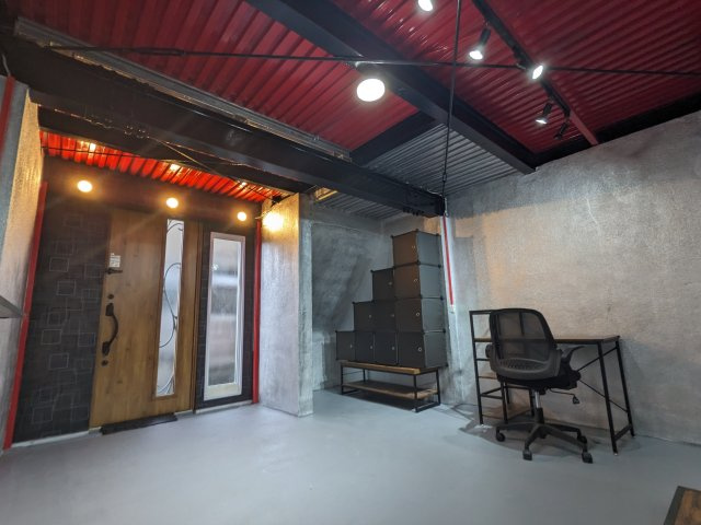 大阪府八尾市上之島町南3丁目　戸建のその他|1階フリールーム　バイク置き場や作業場に最適！