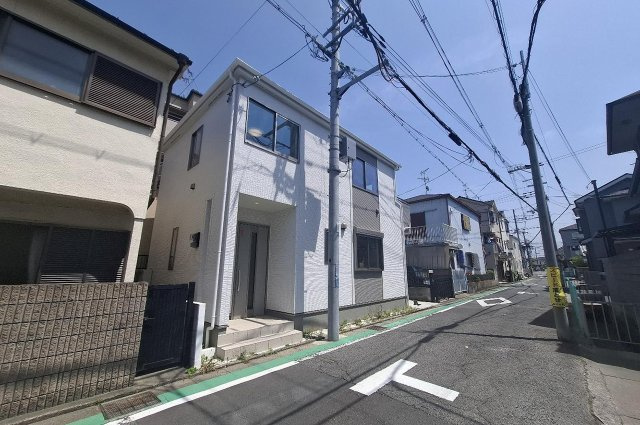 藤井寺市津堂２丁目の前面道路含む現地写真|前面道路を含む外観
