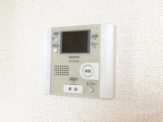 ディアコートのセキュリティ|安心のモニター付きインターホンです！