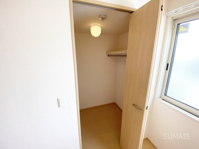 ディアコートの収納|ウォークインクローゼット！