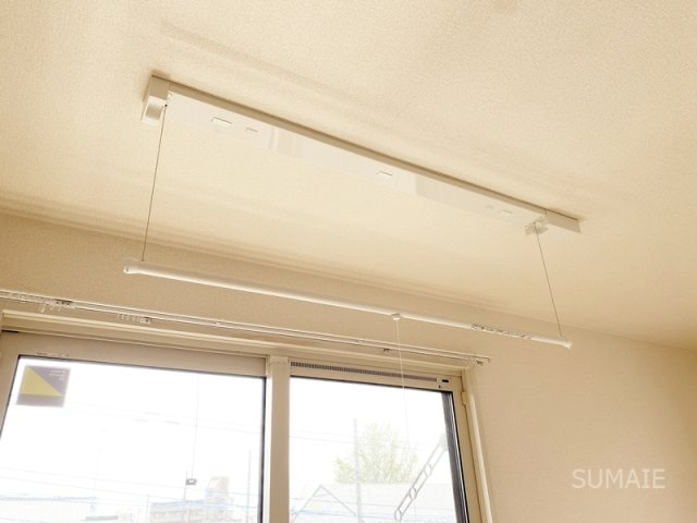 ディアコートの設備|室内物干しあります！