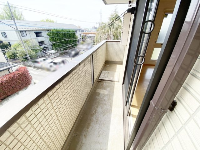 ディアコートのバルコニー|バルコニーです！