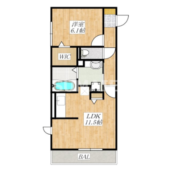 ディアコートの間取り|間取りです！