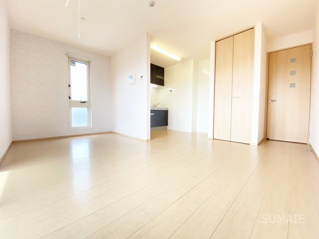 ディアコートの居間・リビング|11.5帖のLDK！