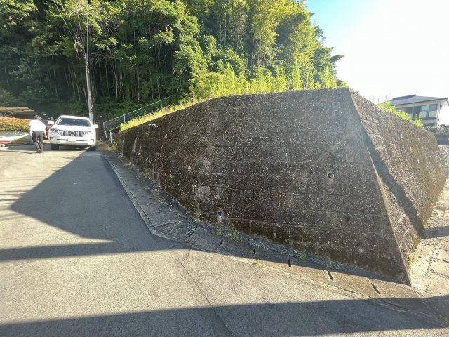 熊本市西区池田一丁目売地の前面道路含む現地写真