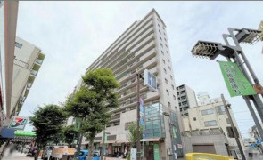 サンヴェール伊勢佐木町の外観|総戸数１６３戸の大型マンションになります。