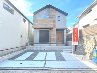 【外観】 | 【NO1】☆AL安東駅まで徒歩9分☆安東小学校まで徒歩16分☆安佐中学校まで徒歩24分☆ピュアクック徒歩20分☆土地40坪☆前面道路4.7ｍ☆駐車スペース2台分
