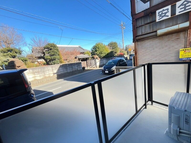 SK新松戸のバルコニー