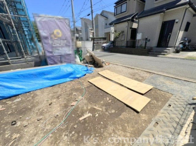 ◎高座郡寒川町岡田8丁目　新築戸建　1号棟◎の駐車場|2026.5.30撮影◇