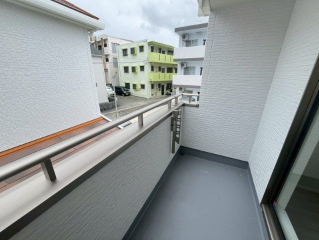 ハートフルタウン宜野湾市嘉数　G号棟のバルコニー|2026/6/11　現地写真