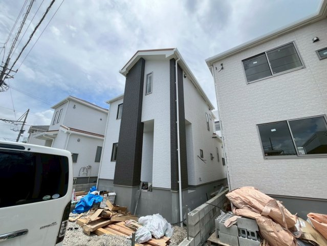 ハートフルタウン宜野湾市嘉数　G号棟の外観|5月14日（金）現地写真「着々と工事が進んでおります」