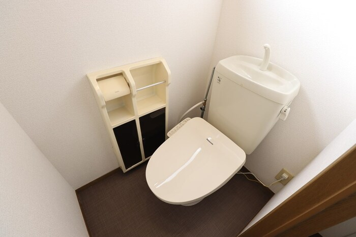 パストラル　壱番館 1-のトイレ|ゆったりとした空間のトイレです