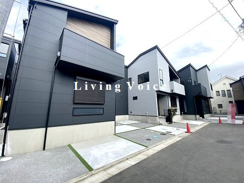 【外観】 | 【仲介手数料０円】茅ヶ崎市松林1丁目　新築一戸建て　全31棟 | 20-22号棟　【仲介手数料０円】茅ヶ崎市松林1丁目　新築一戸建て　全31棟