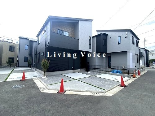 【外観】 | 【仲介手数料０円】茅ヶ崎市松林1丁目　新築一戸建て　全31棟 | 26-28号棟　【仲介手数料０円】茅ヶ崎市松林1丁目　新築一戸建て　全31棟