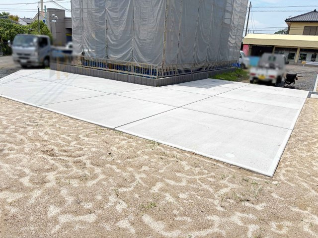常陸太田市西三町1期　新築戸建て　2号棟の駐車場|カースペースは2台お停めいただけます♪