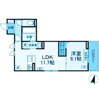 【間取り】 | D Paina 木月住吉町