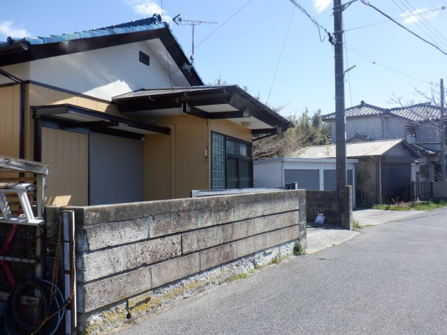 北条浜新田平屋の前面道路含む現地写真