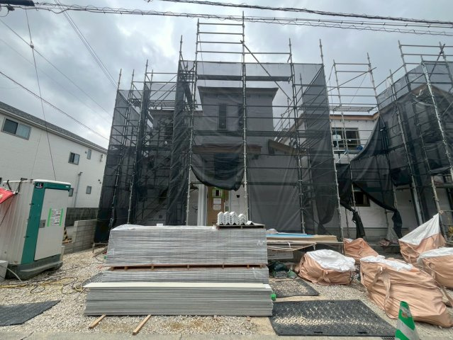 ハートフルタウン宜野湾市嘉数　H号棟の外観|4/12　工事現状