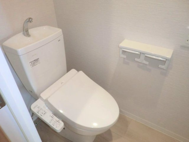 熊本市中央区神水１丁目の賃貸マンションのトイレ