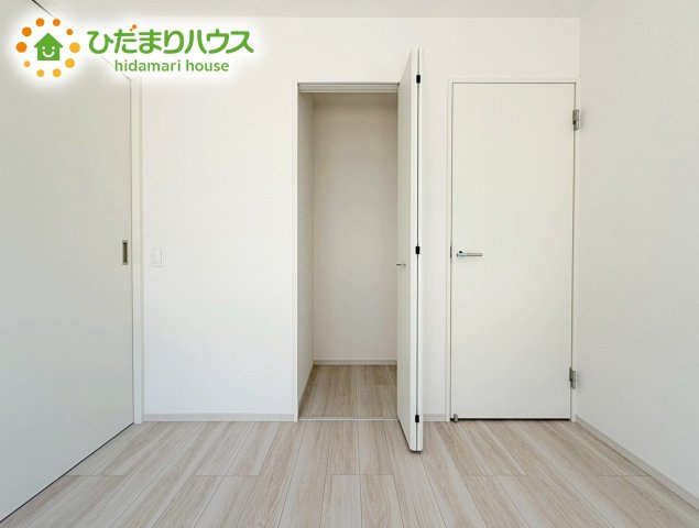 郡山市静町8期　新築戸建の収納|各居室にはしっかりと収納を完備！