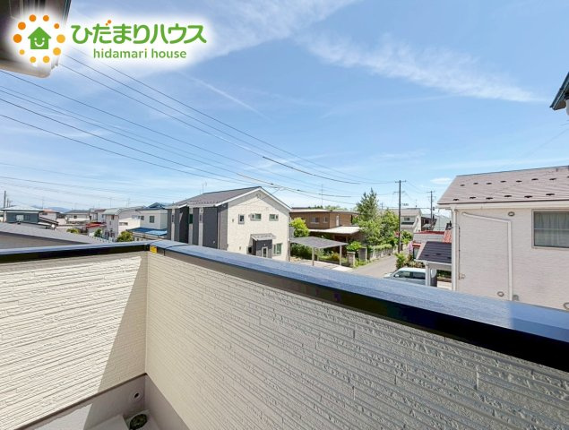 郡山市静町8期　新築戸建のバルコニー|バルコニーB