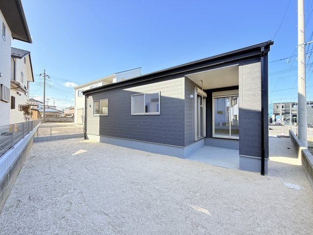 石岡市府中第1　新築戸建　3号棟の外観|当日予約・現地集合・現地解散でのご見学も大歓迎ですので、お気軽にお問い合わせください(*^^*)