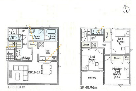 茅ヶ崎市中島第14　新築戸建　全2棟1号棟