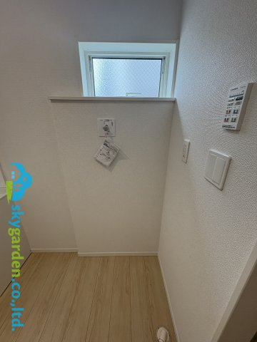 茅ヶ崎市中島第14　新築戸建　全2棟1号棟のランドリースペース