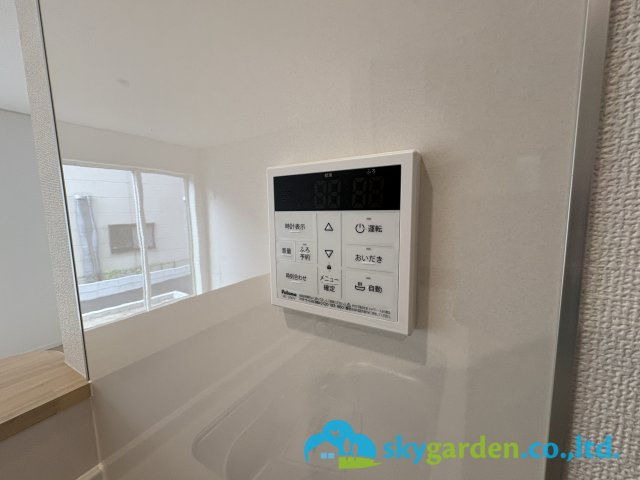 茅ヶ崎市中島第14　新築戸建　全2棟1号棟の設備|給湯スイッチパネル