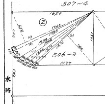 西区小針6丁目　土地の土地図