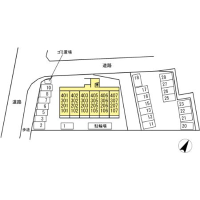 【区画図】 | エスペランサⅠ