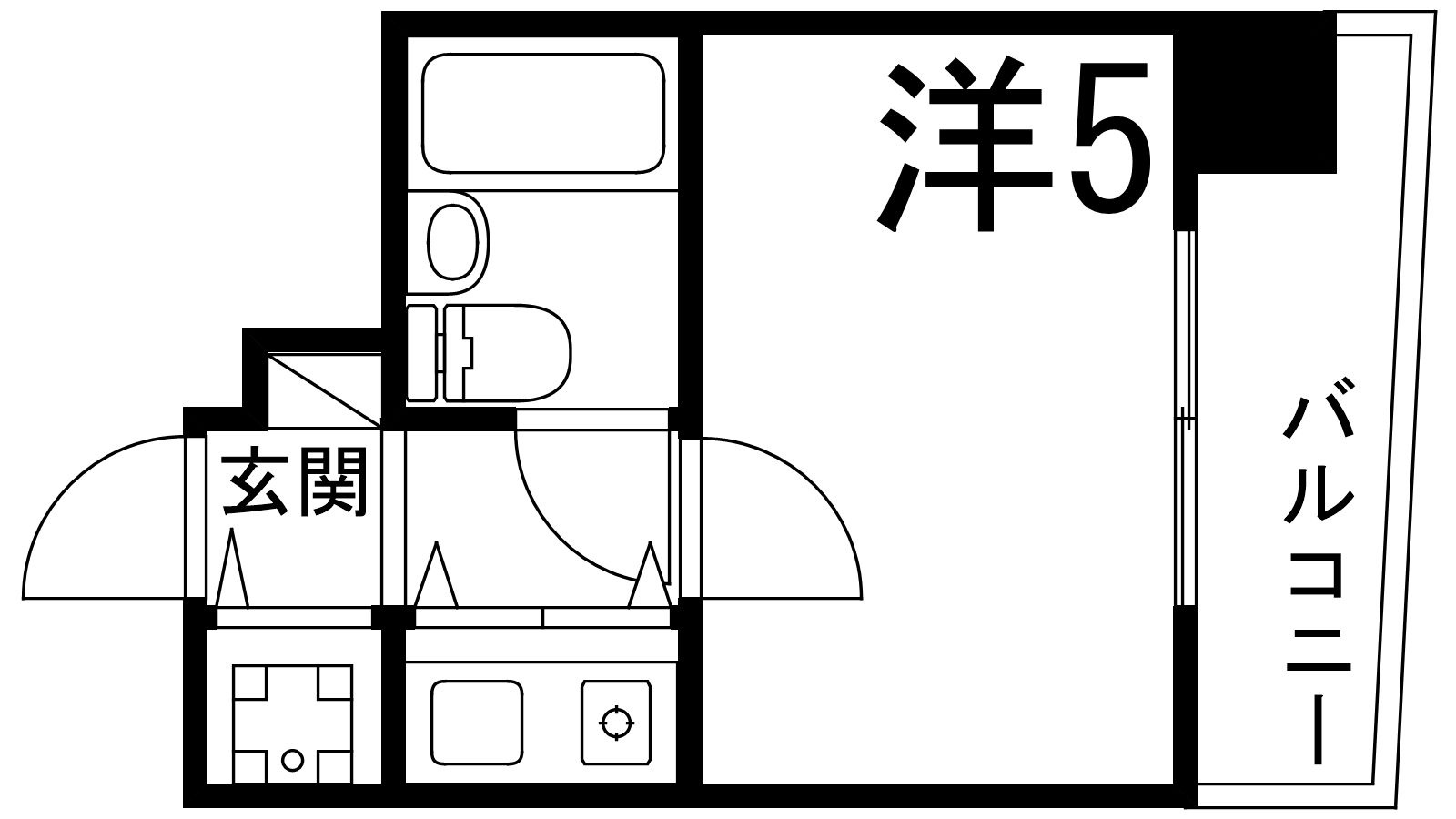 朝日プラザサウスコア姫路の間取り