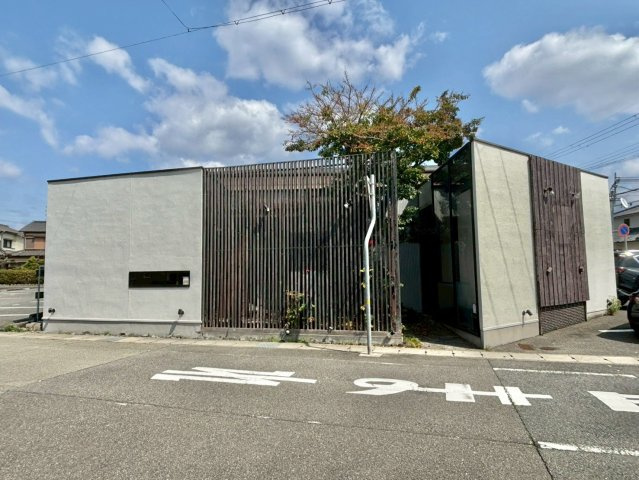 飾磨区阿成植木貸店舗の外観パース