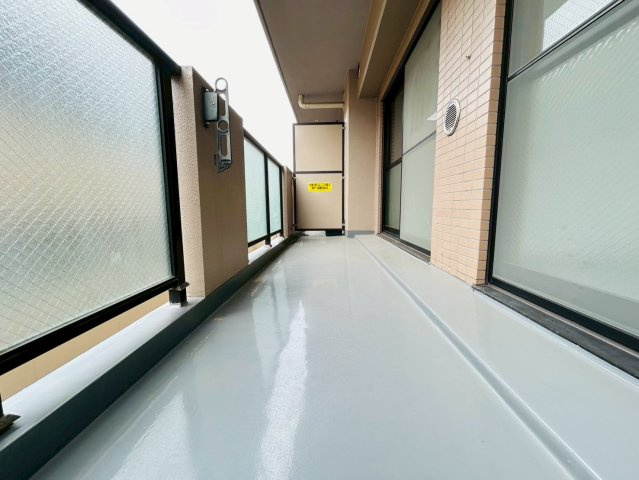マイキャッスル南古谷駅前　中古マンション　3階のバルコニー|2026/5/8撮影